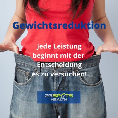 Gewichtsmanagement, Gewichtsreduktion